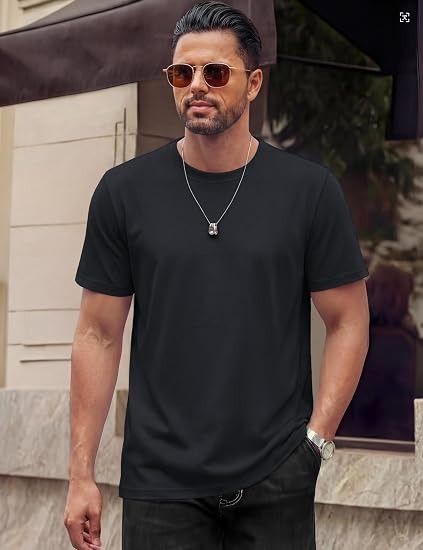 Black Short Sleeve T-Shirt